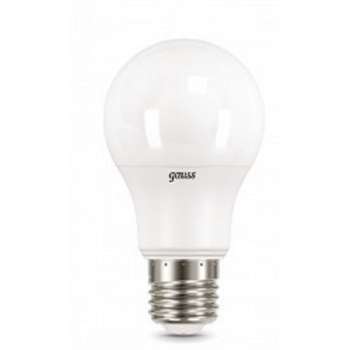 Лампа GAUSS 102502207 Светодиодная LED A60 E27 7W 710lm 4100K 1/10/40
