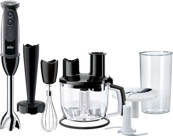 Блендер BRAUN погружной MQ5277BK 1000Вт черный