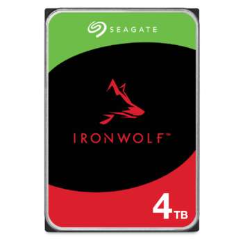 Жесткий диск HDD Seagate Жесткий диск IronWolf ST4000VN006 NAS 4TB, 3.5", 5400 RPM, 256MB, SATA-III, 512e ST4000VN006