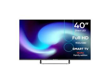 Телевизор TOPDEVICE 40" TDTV40BS04F metallic