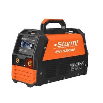 Сварочный аппарат STURM! Sturm AW97I250AF Сварочный инвертор Sturm, 250А, ПВ 60%, 170-250В,HotStart/AntiStick/ArcForce,сенсор [AW97I250AF]