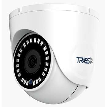 Камера видеонаблюдения TRASSIR TR-D8121IR2 v6 2.8 Уличная 2Мп IP-камера с ИК-подсветкой. Матрица 1/2.7" CMOS, разрешение 2Мп