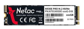Накопитель SSD Netac Накопитель PCI-E 3.0 256Gb NT01N930E-256G-E4X N930E Pro M.2 2280