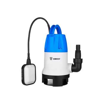 Садовый насос DEKO Насос дренажный DWP-750P { грязевая, поплавок, 220В, 750Вт, пластик }