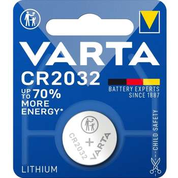 Аккумулятор, батарейка Varta PRIMARY LITHIUM CR2032