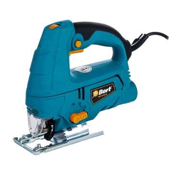 Лобзик BORT BPS-570U-Q электрический [93727017] { 570 Вт, 3000 об/мин, 2 кг, набор акссесуаров 4 шт }