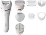 Эпилятор Philips BRE735/00 скор.:2 насад.:7 белый