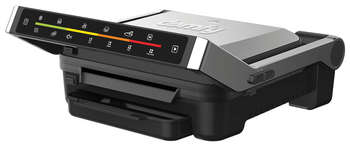 Гриль DOMFY ЭлектроMetal DSM-EG703 2200Вт серебристый/черный