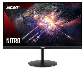 Монитор Acer 27" Nitro XV272UKVbmiiprzx черный IPS LED 1ms 16:9 HDMI M/M матовая HAS Piv 400cd 178гр/178гр 2560x1440 170Hz FreeSync Premium DP FHD USB 6.55кг