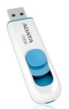 Flash-носитель A-DATA Flash Drive 64Gb С008 AC008-64G-RWE {USB2.0, White}