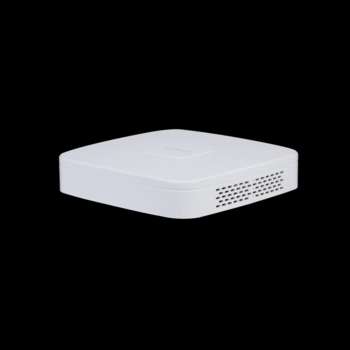 Видеорегистратор видеонаблюдения DAHUA IP-видеорегистратор 4-канальный с PoE, 4K и H.265+ DHI-NVR2104-P-I2