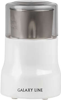 Кофемолка GALAXY LINE GL 0908 200Вт сист.помол.:ротац.нож вместим.:50гр белый
