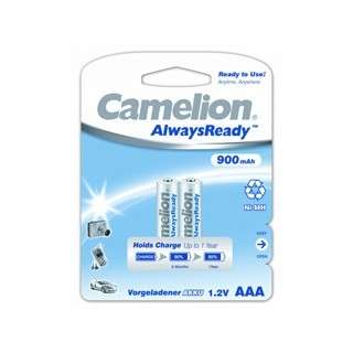 Аккумулятор, батарейка CAMELION AAA- 900mAh Ni-Mh  Always Ready  BL-2