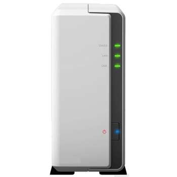 Хранилище данных Synology DS120j Сетевое хранилище DC 800MhzCPU/ 512Mb/ up to 1HDDs/ SATA/ 1xPS/ 2YW"