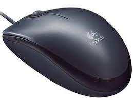 Мышь Logitech проводная M90 Grey
