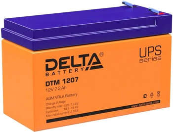 Аккумулятор для ИБП Delta Аккумулятор 12V 7.2Ah