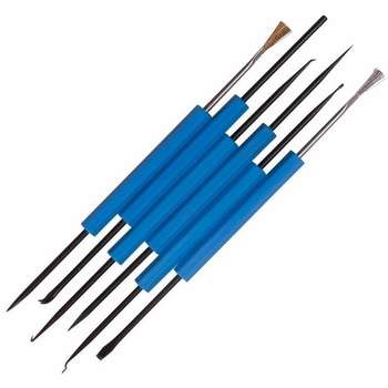 Паяльное оборудование REXANT Набор монтажного инструмента для пайки 6 предметов