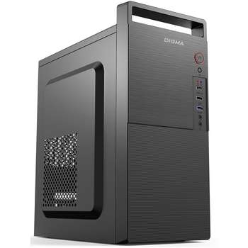 Корпус Digma DC-MATX101-U2 черный без БП mATX 1x80mm 2x120mm 2xUSB2.0 audio