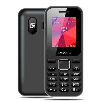 Смартфон TEXET TM-122 черный