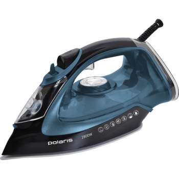 Утюг POLARIS PIR 2821AK 3m Черный/Бирюзовый PIR 2821AK