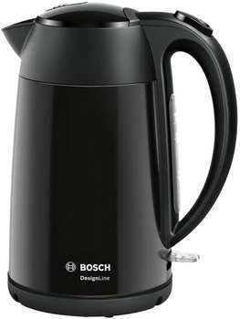 Чайник/Термопот BOSCH Чайник электрический TWK3P 1.7л. 2400Вт черный корпус: металл