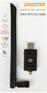 Сетевая карта Digma Сетевой адаптер Wi-Fi + Bluetooth DWA-BT5-AC1300E AC1300 USB 3.0  1ант.