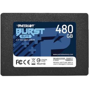Накопитель SSD Patriot SSD жесткий диск SATA2.5" 480GB BURST E PBE480GS25SSDR PATRIOT