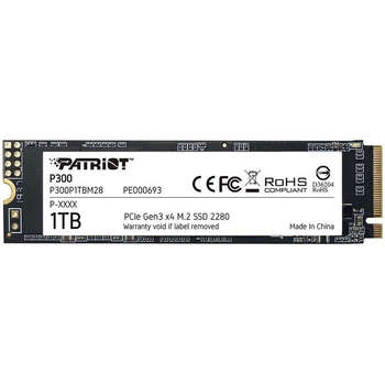 Накопитель SSD Patriot 1Tb P300 PCI-E NVME M.2