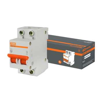 Автоматический выключатель TDM SQ0218-0010 Авт. выкл.ВА47-63 2Р 10А 4,5кА х-ка С