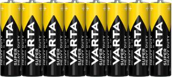 Аккумулятор, батарейка Varta SUPERLIFE R6 AA Shrink 8 Heavy Duty 1.5V