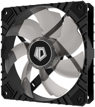 Кулер для корпуса ID-Cooling Вентилятор для корпуса WF-12025-SD-K 120х120x25 черный 3-pin 28дБ Ret