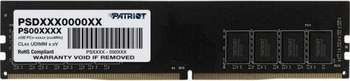 Оперативная память Patriot Модуль памяти DIMM DDR4-3200 16GB PSD416G320081 PATRIOT