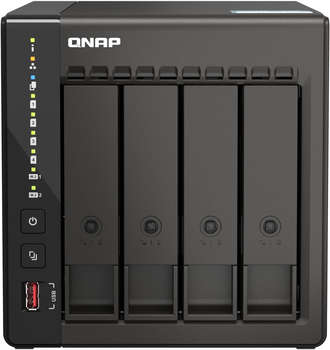 Хранилище данных QNap NAS Original TS-453E-8G 4-bay настольный Celeron J6412