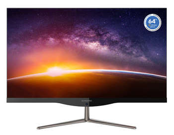 Моноблок SUNWIND Motion AiO 23i 23.8" Full HD i3 10110U  8Gb SSD256Gb UHDG CR Windows 11 Professional GbitEth WiFi BT 65W клавиатура мышь Cam черный 1920x1080