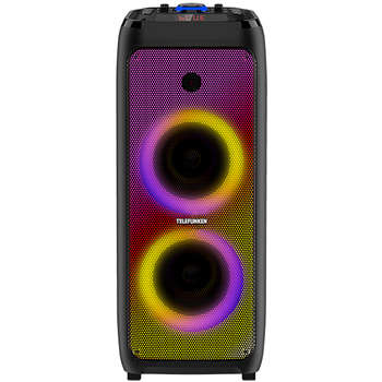 Музыкальный центр TELEFUNKEN Минисистема TF-MS3303B черный 90Вт FM USB BT SD