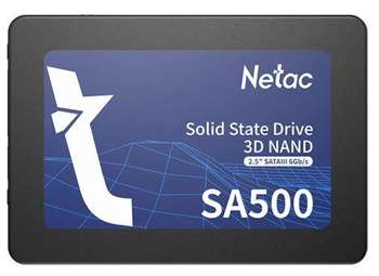 Накопитель SSD Netac Накопитель  2.5" 240GB NT01SA500-240-S3X NETAC