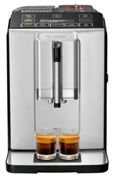 Кофемашина BOSCH VeroCup 300 TIS30321RW 1300Вт серебристый