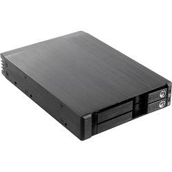Сервер Procase T2-012-SATA3-BK {Hot-swap корзина 2*2.5" SATA3/SAS 6Gb  1xFAN 80x15mm}