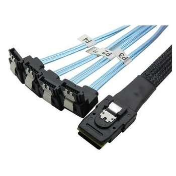 Сервер No Name Amphenol internal mini SAS HD to 4 SATA,12G,INT,100CM SB, 28/30AWG [RHS36-3395]
