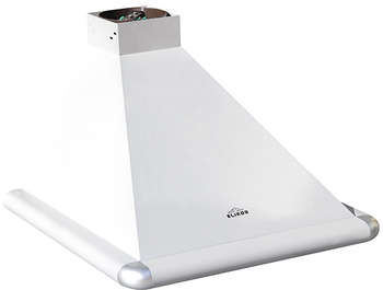 Вытяжка ELIKOR каминная Сатурн 50П-180-В1Л белый/хром управление: кнопочное