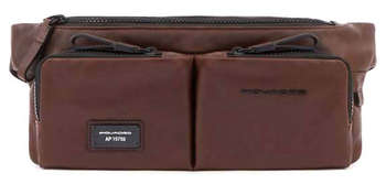 Сумка PIQUADRO на пояс Harper CA2174AP/TM темно-коричневый натур.кожа