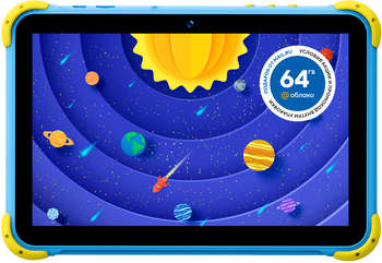 Планшет Digma Kids 1210B RK3326  4C RAM2Gb ROM16Gb 10.1" IPS 1280x800 Android 11.0 Go синий 2Mpix 0.3Mpix BT WiFi Touch microSD 128Gb 4000mAh