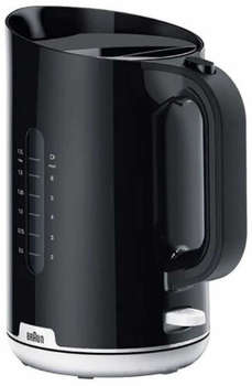 Чайник/Термопот BRAUN Чайник электрический WK1100BK 1.7л. 2200Вт черный корпус: пластик