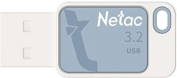 Flash-носитель Netac Флеш Диск 64Gb UA31 NT03UA31N-064G-20BL USB2.0 синий