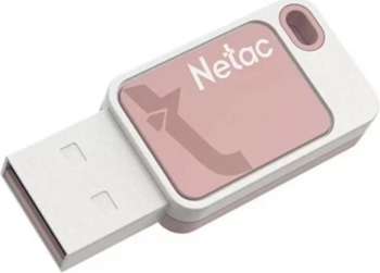 Flash-носитель Netac Флеш Диск 8Gb UA31 NT03UA31N-008G-20PK USB2.0 розовый