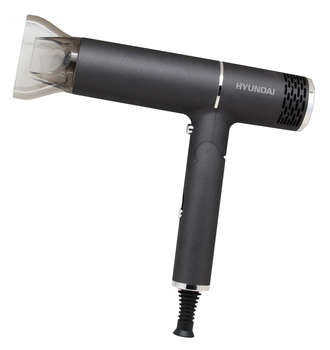 Фен для волос HYUNDAI Фен H-HD0765 1200Вт графитовый/хром