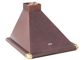 Вытяжка SATURN 60P-180-V1L медный антик/золотистый ELIKOR