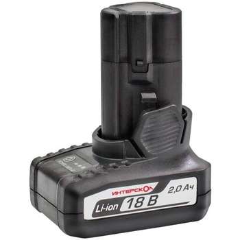 Дрель INTERSKOL Аккумуляторный туннельный блок БА-2/18, 2 Ач, 18 В ИНТЕРСКОЛ 2400.026
