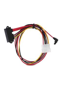 Внутренний шлейф Кабель MOLEX/2 SATA 0.45M VHC7702 VCOM