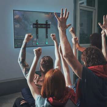 Кронштейн для ТВ ОНКРОН Фиксированный ONKRON BASIC FM2 чёрный FM2